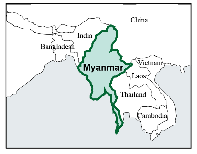 map of myanmar pic 2
